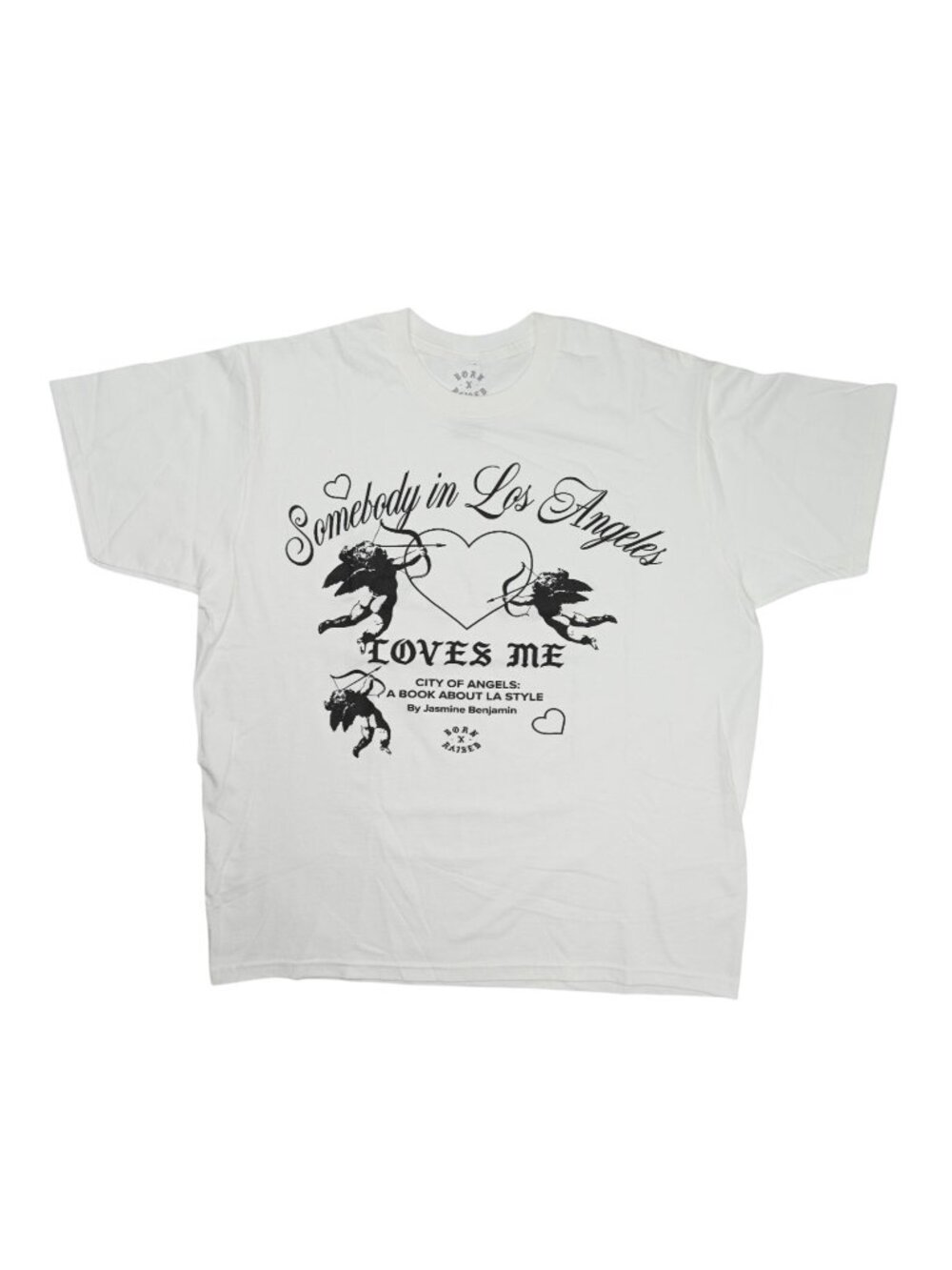 Born x Raised Jasmine Benjamin T-Shirt in White